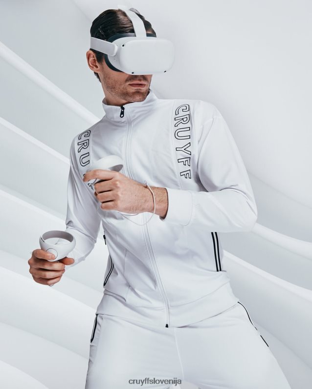 jakna dex tir na vrhu Cruyff 8BPFJV159 moški bela