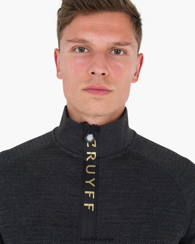 jakna emilio zgornji del steze Cruyff 8BPFJV934 moški Črna