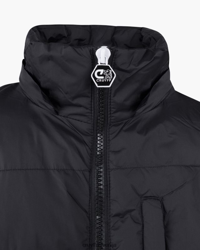 jakna galvez prešita jakna Cruyff 8BPFJV763 moški Črna