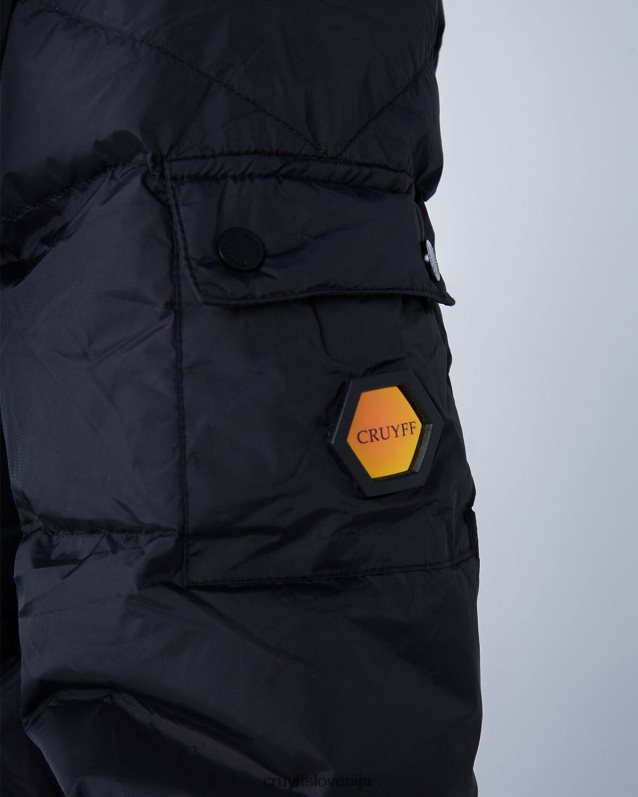 jakna galvez prešita jakna Cruyff 8BPFJV763 moški Črna