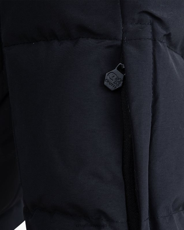 jakna kilian podložena jakna Cruyff 8BPFJV766 moški Črna