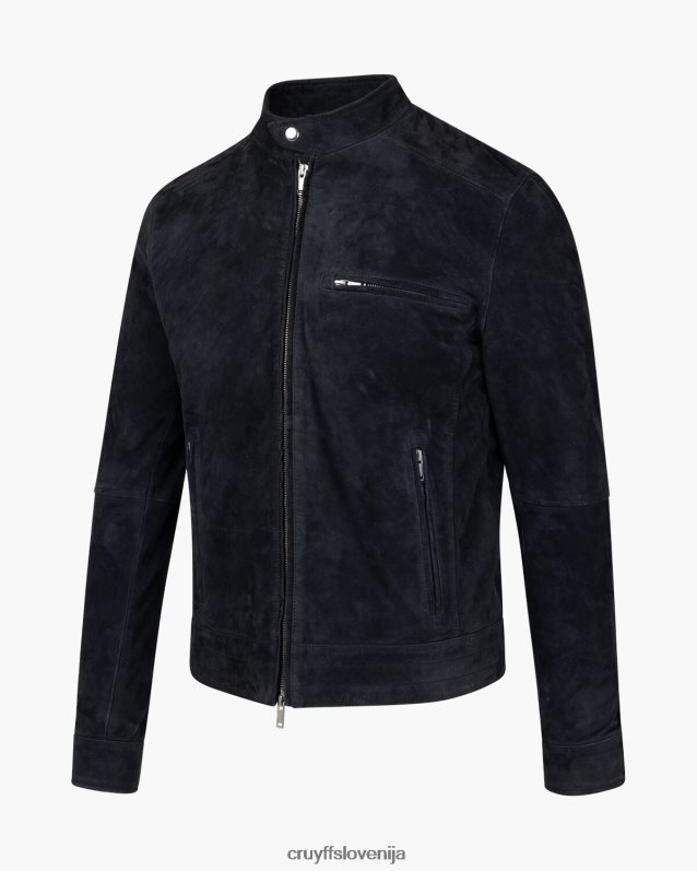 jakna kolesarska jakna iz semiša esteban Cruyff 8BPFJV707 moški mornarica