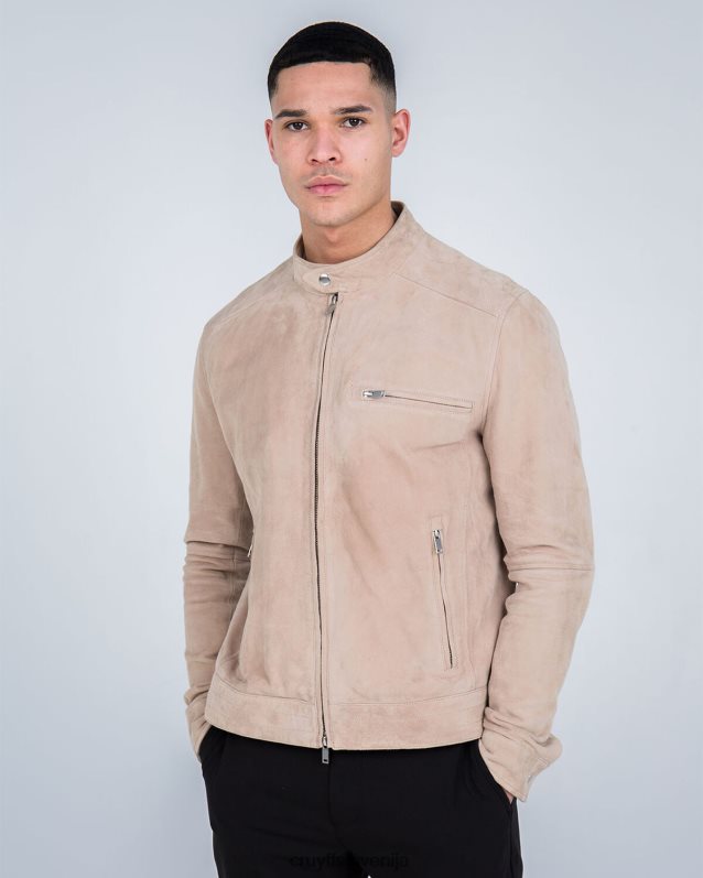 jakna kolesarska jakna iz semiša esteban Cruyff 8BPFJV708 moški krema