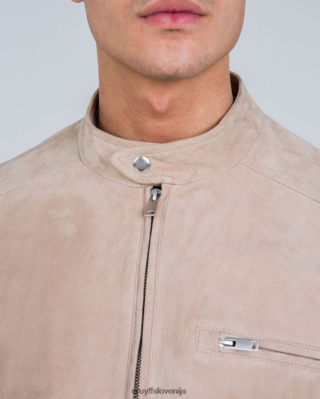 jakna kolesarska jakna iz semiša esteban Cruyff 8BPFJV708 moški krema