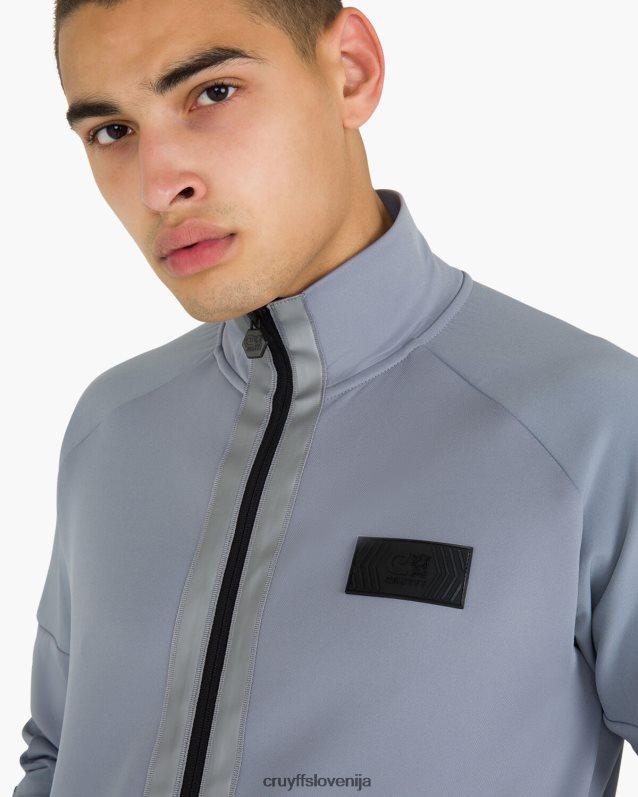 jakna potapljaška majica morera Cruyff 8BPFJV782 moški siva