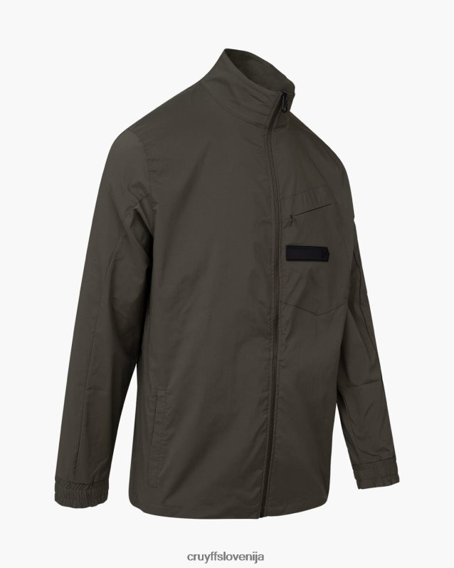 jakna scott track top Cruyff 8BPFJV227 moški vojaško zelena