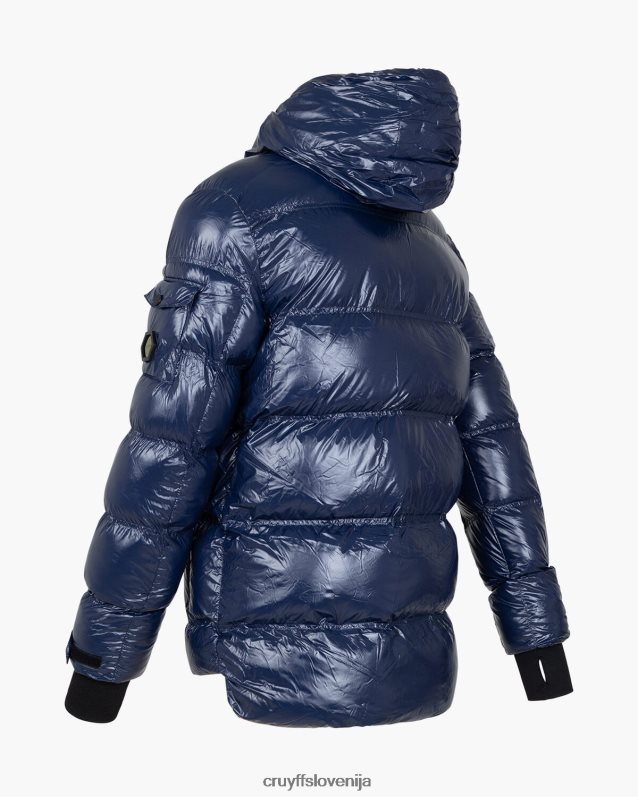 jakna trentinska puhasta jakna Cruyff 8BPFJV451 moški mornarica