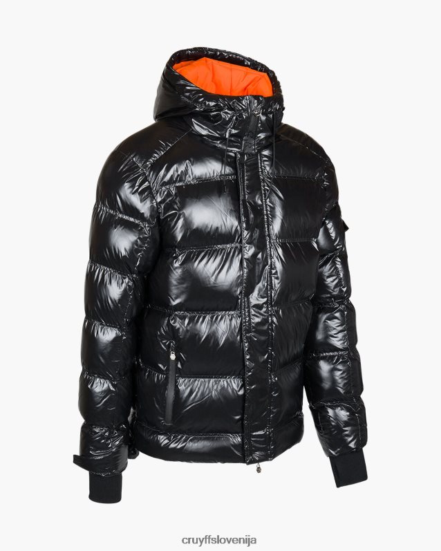 jakna trentinska puhasta jakna Cruyff 8BPFJV790 moški Črna