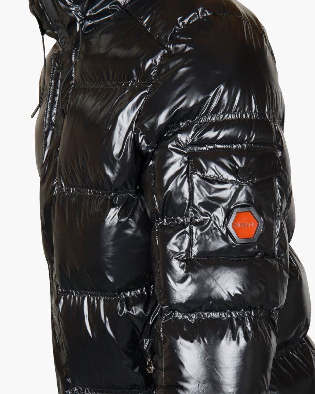 jakna trentinska puhasta jakna Cruyff 8BPFJV790 moški Črna