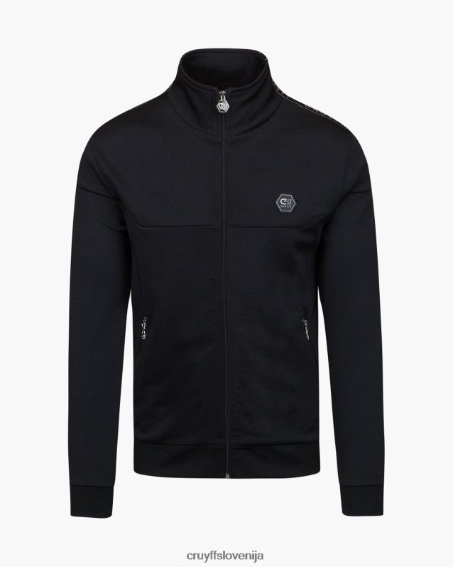 jakna valentini zgornji del trenirke Cruyff 8BPFJV913 moški Črna