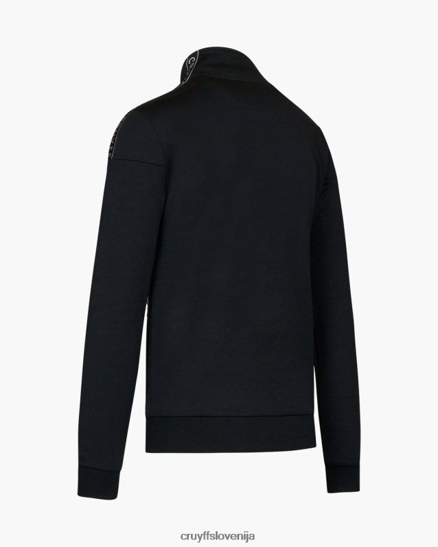jakna valentini zgornji del trenirke Cruyff 8BPFJV913 moški Črna