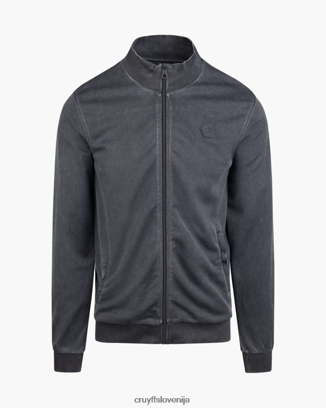 jakna vrh proge chiado Cruyff 8BPFJV540 moški črna/siva