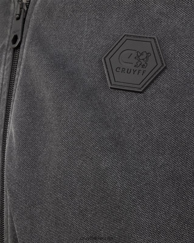 jakna vrh proge chiado Cruyff 8BPFJV540 moški črna/siva