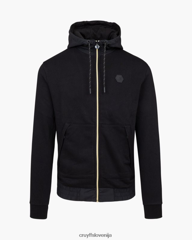 jopa s kapuco aimar zip thru Cruyff 8BPFJV705 moški Črna