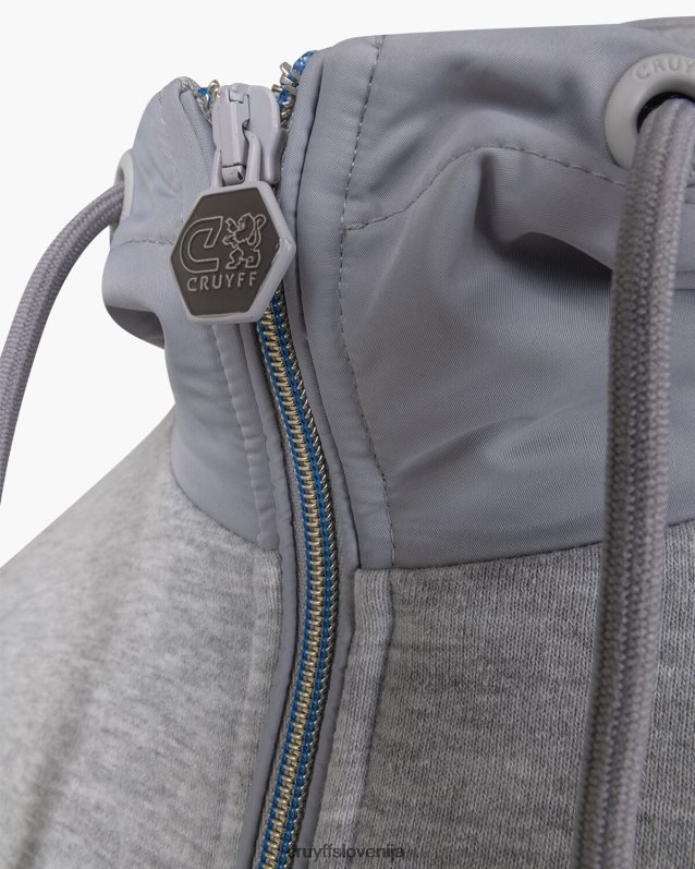 jopa s kapuco aimar zip thru Cruyff 8BPFJV706 moški siva