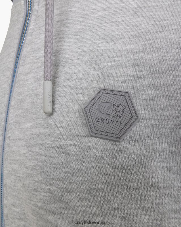 jopa s kapuco aimar zip thru Cruyff 8BPFJV706 moški siva