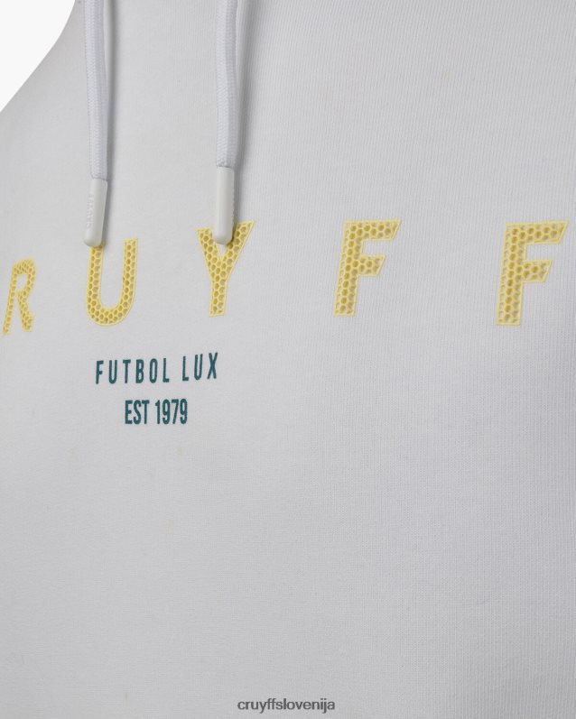 jopa s kapuco aitor pulover s kapuco Cruyff 8BPFJV823 moški bela