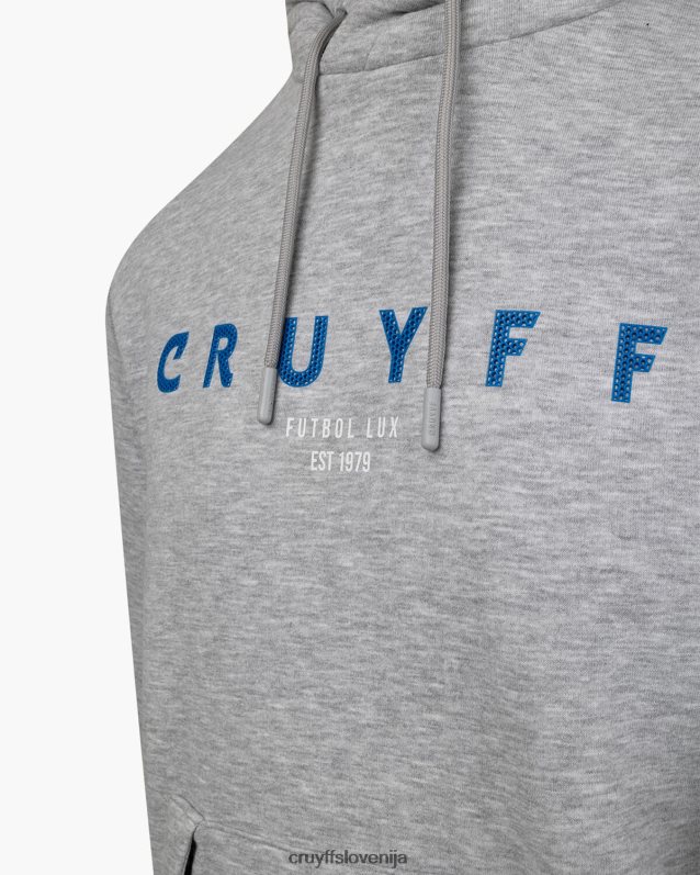 jopa s kapuco aitor pulover s kapuco Cruyff 8BPFJV824 moški siva