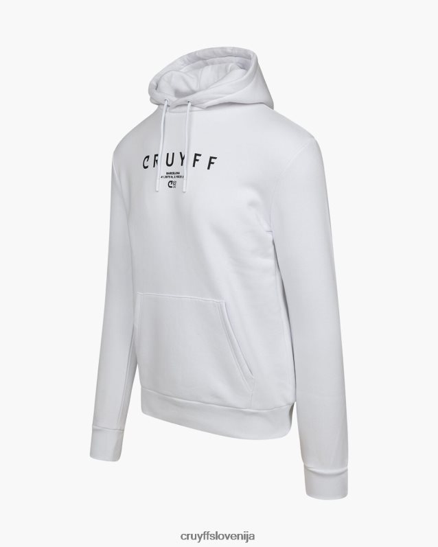 jopa s kapuco city ​​pack pulover s kapuco bcn Cruyff 8BPFJV440 moški bela