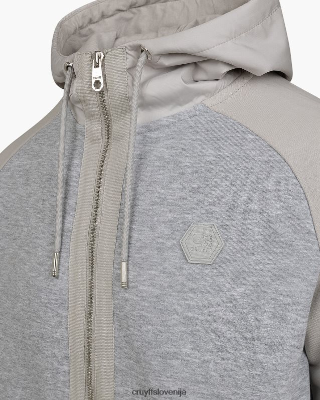 jopa s kapuco galanzo fz vrh proge Cruyff 8BPFJV400 moški svetlo siva