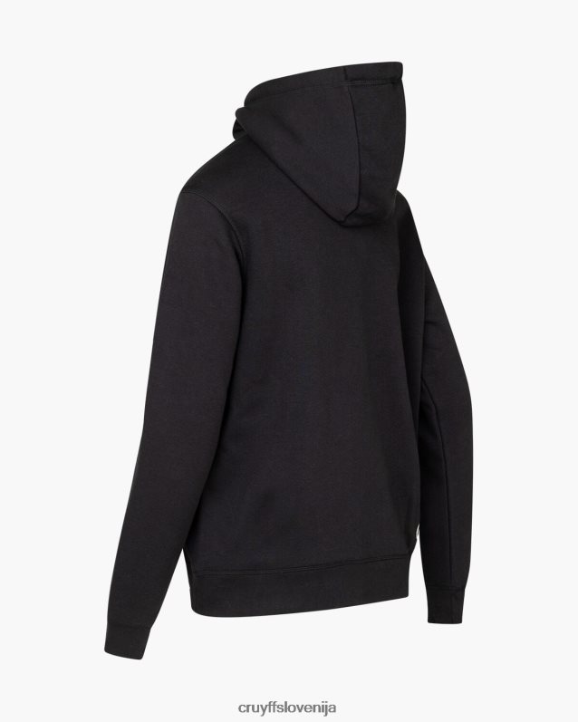 jopa s kapuco jedrni pulover s kapuco Cruyff 8BPFJV1063 ženske Črna