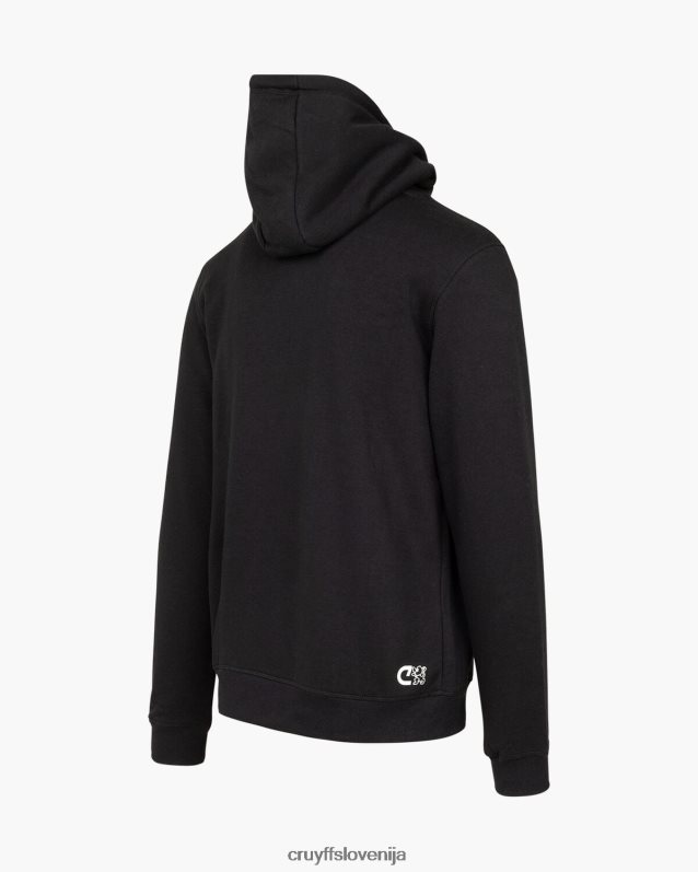 jopa s kapuco jedrni pulover s kapuco Cruyff 8BPFJV805 moški Črna