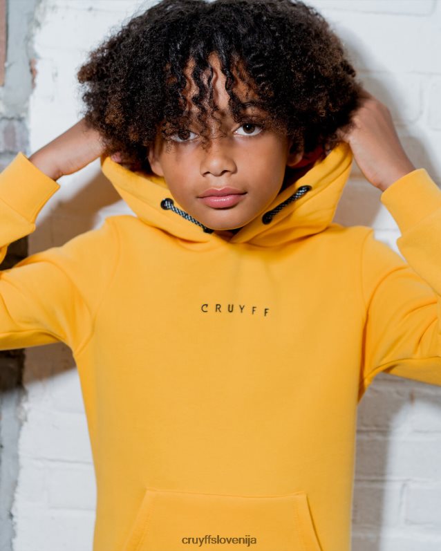 jopa s kapuco joaquim pulover s kapuco Cruyff 8BPFJV1132 moški rumena