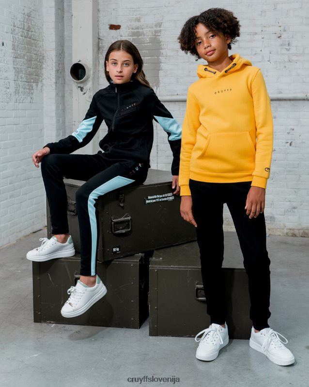 jopa s kapuco joaquim pulover s kapuco Cruyff 8BPFJV1132 moški rumena