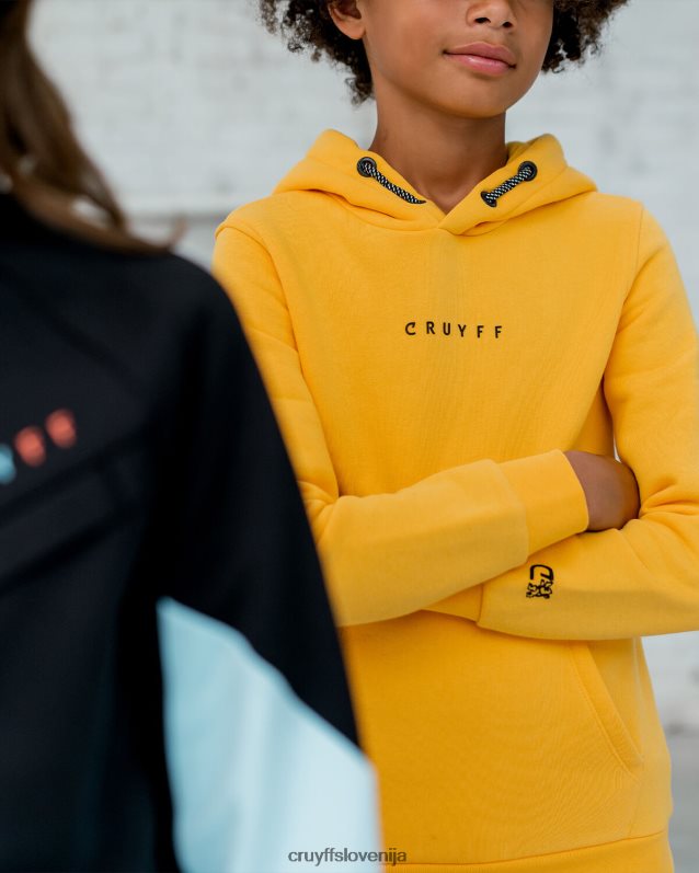 jopa s kapuco joaquim pulover s kapuco Cruyff 8BPFJV1132 moški rumena