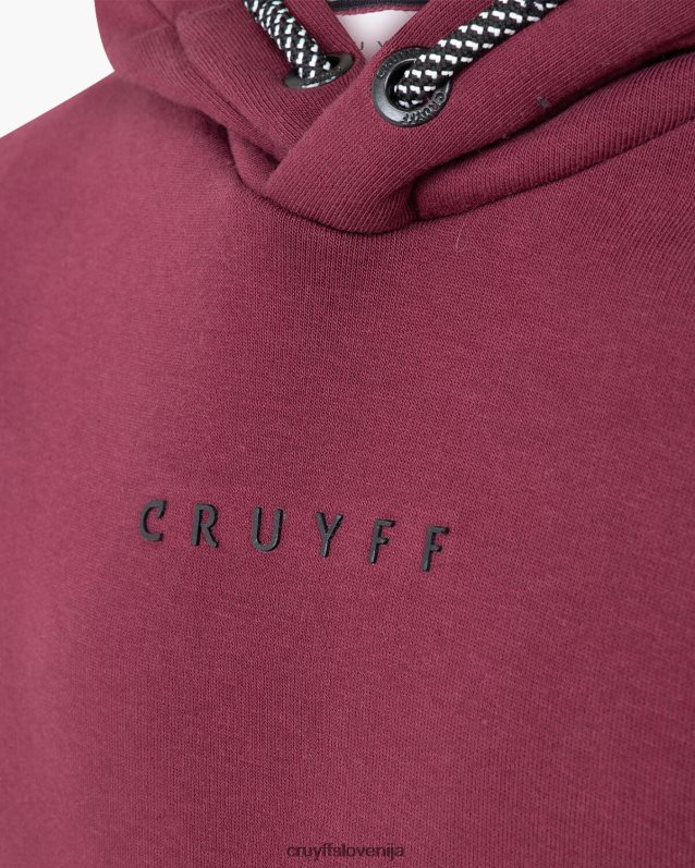 jopa s kapuco joaquim pulover s kapuco Cruyff 8BPFJV1134 moški Bordeaux
