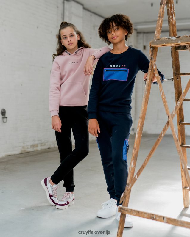 jopa s kapuco joaquim pulover s kapuco Cruyff 8BPFJV1150 moški vijolična