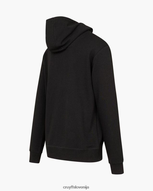 jopa s kapuco kai pulover s kapuco Cruyff 8BPFJV195 moški Črna