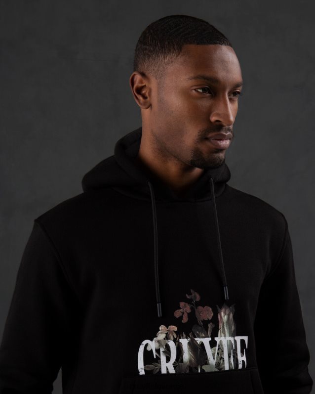 jopa s kapuco mauro pulover s kapuco Cruyff 8BPFJV658 moški Črna