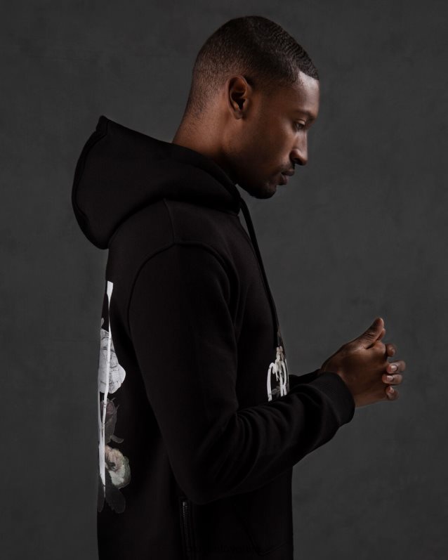 jopa s kapuco mauro pulover s kapuco Cruyff 8BPFJV658 moški Črna