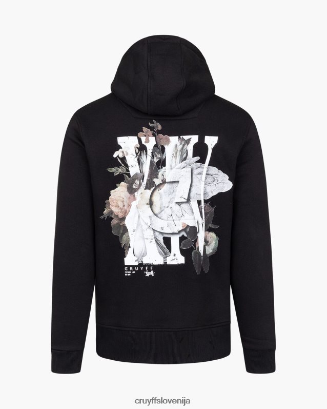 jopa s kapuco mauro pulover s kapuco Cruyff 8BPFJV658 moški Črna