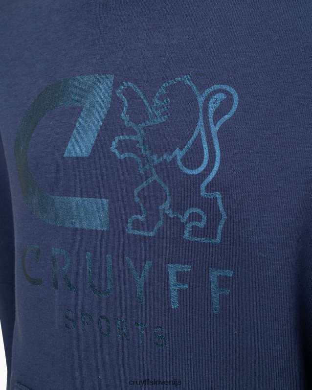 jopa s kapuco naredi pulover s kapuco Cruyff 8BPFJV1106 mlajši kraljevsko modra