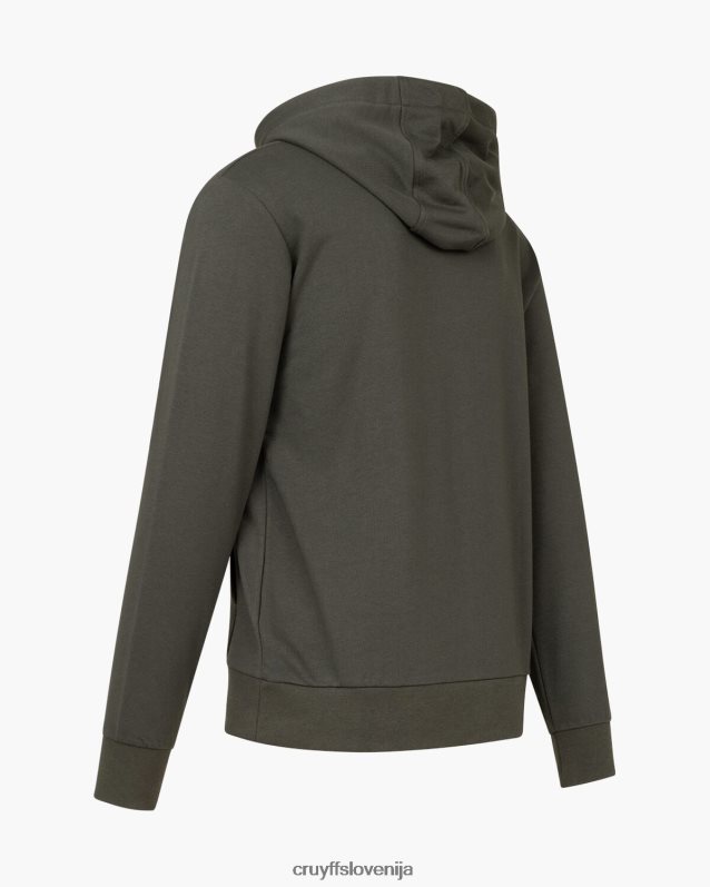 jopa s kapuco naredi pulover s kapuco Cruyff 8BPFJV140 moški vojaško zelena