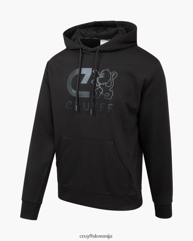 jopa s kapuco naredi pulover s kapuco Cruyff 8BPFJV296 moški Črna