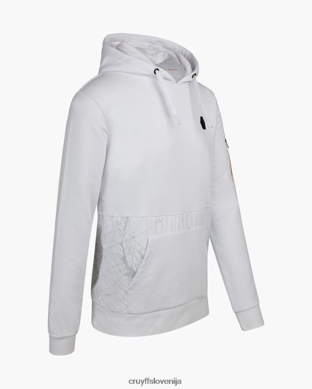 jopa s kapuco rafael pulover s kapuco Cruyff 8BPFJV406 moški bela
