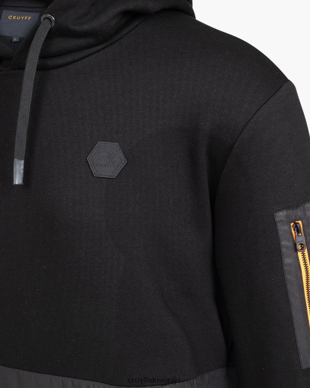 jopa s kapuco rafael pulover s kapuco Cruyff 8BPFJV407 moški Črna