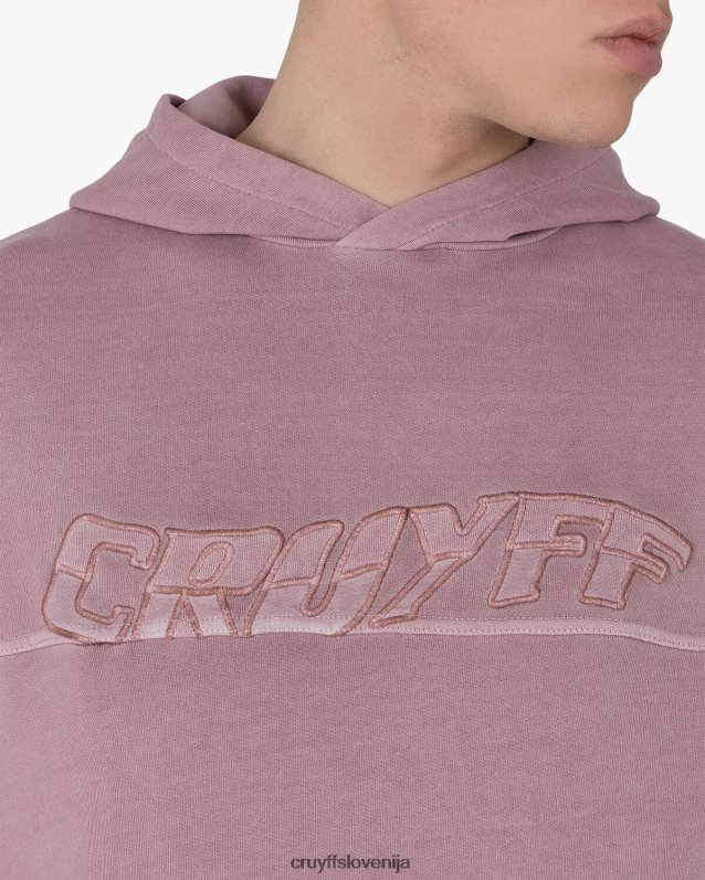 jopa s kapuco raoul pulover s kapuco Cruyff 8BPFJV677 moški roza