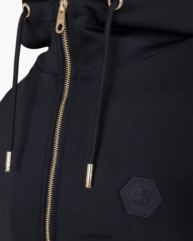 jopa s kapuco santino scuba zip thru Cruyff 8BPFJV459 moški Črna