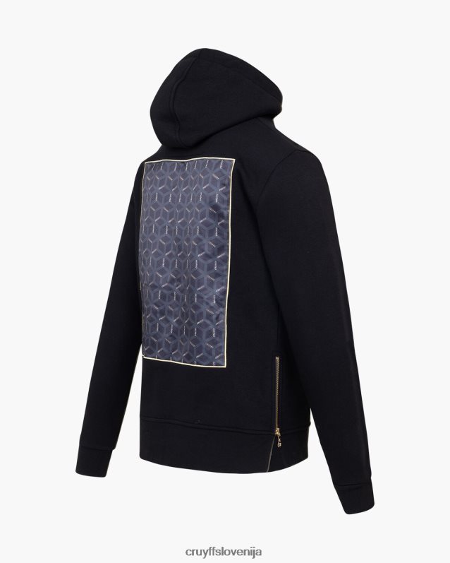 jopa s kapuco sera pulover s kapuco Cruyff 8BPFJV496 moški Črna