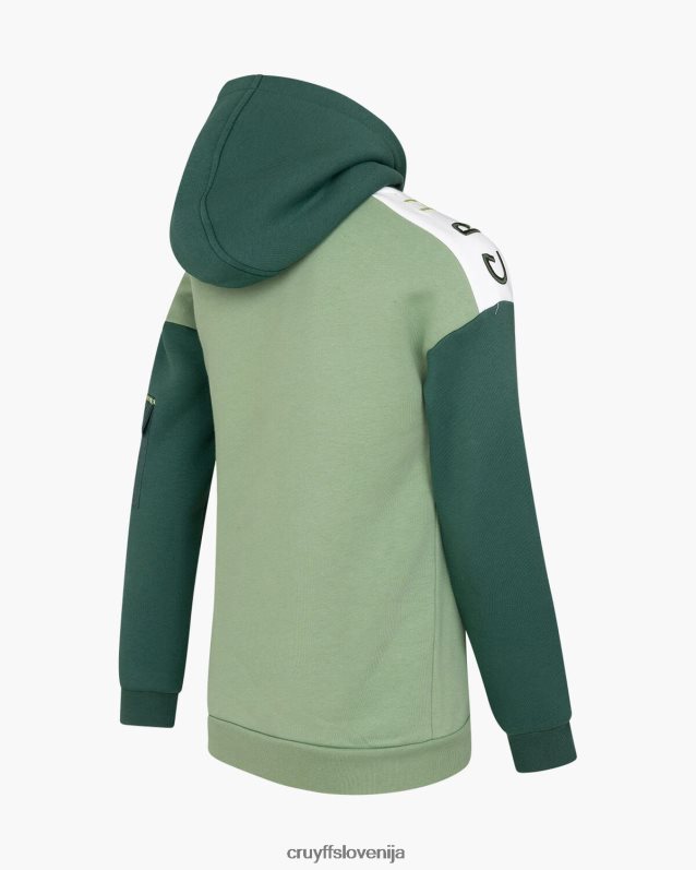 jopa s kapuco strižnik pulover s kapuco Cruyff 8BPFJV1173 mlajši zelena
