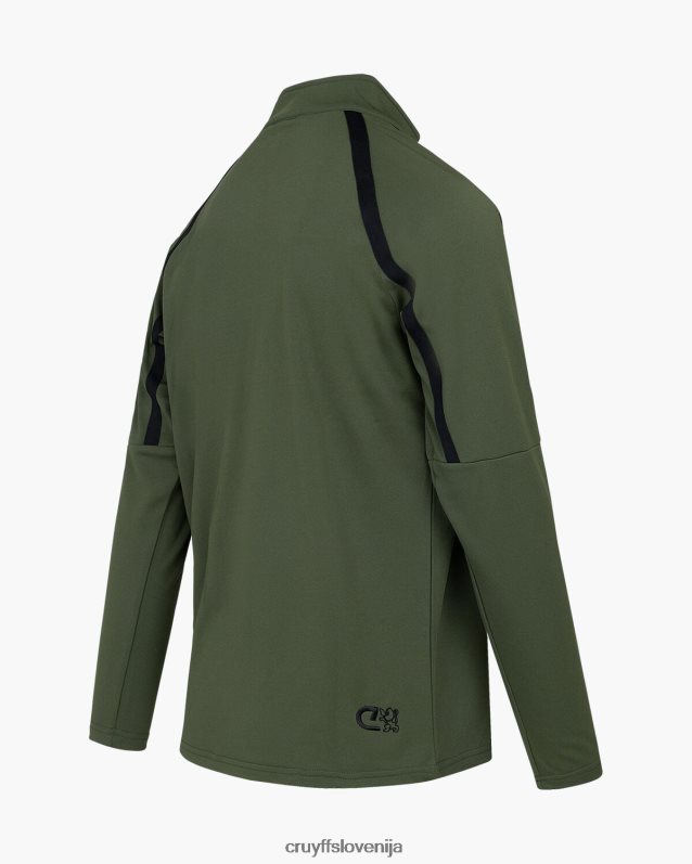jopa s kapuco tech turn polovična zadrga Cruyff 8BPFJV662 moški zelena/črna