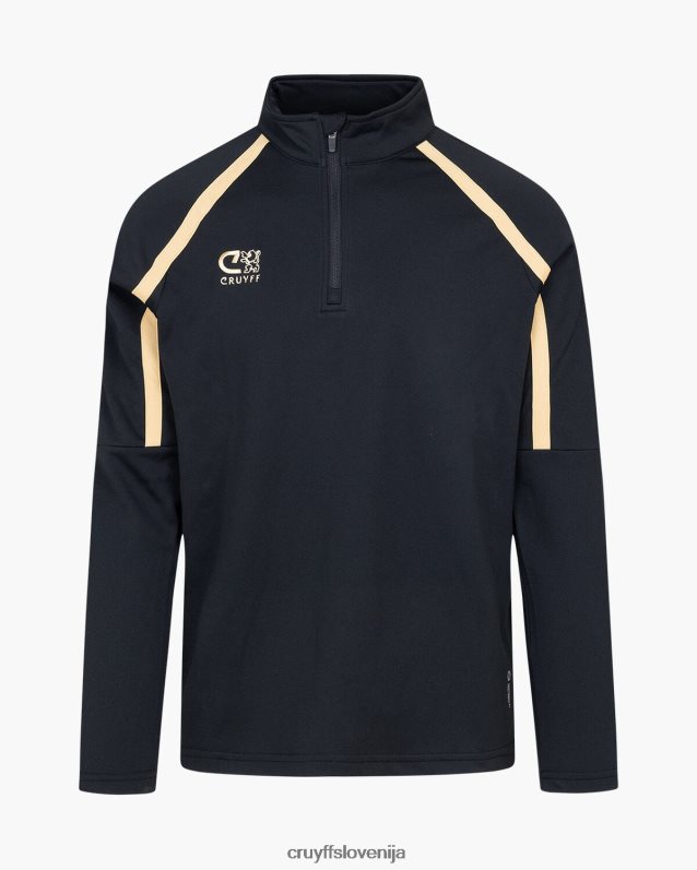 jopa s kapuco tech turn polovična zadrga Cruyff 8BPFJV663 moški črna/zlata