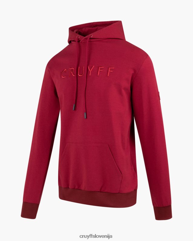 jopa s kapuco toretta pulover s kapuco Cruyff 8BPFJV491 moški Bordeaux