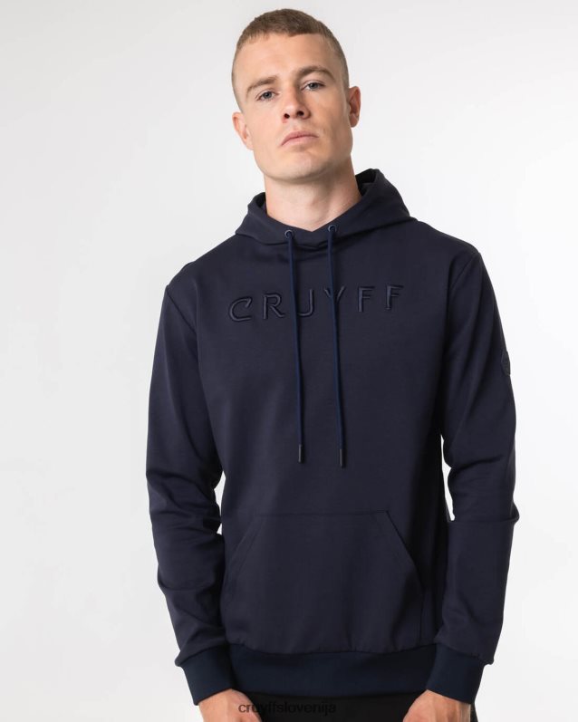 jopa s kapuco toretta pulover s kapuco Cruyff 8BPFJV493 moški mornarica