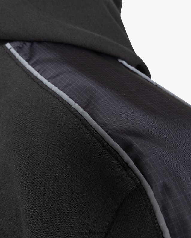 jopa s kapuco vrh proge aiden Cruyff 8BPFJV225 moški Črna