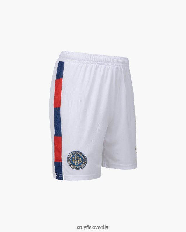 kratke hlače 75 kratke hlače el flaco Cruyff X Blood In Blood Out 8BPFJV455 moški bela/rdeča